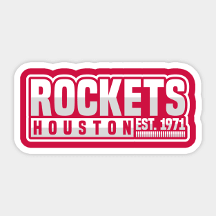 Houston Rockets 02 Sticker